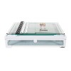 OiiBO Reptile Glass Terrarium, 24" x 18" x 18" Front Opening Terrarium with Double Hinge Door - 3 of 4