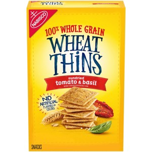 Wheat Thins Sundried Tomato & Basil Crackers - 8.5oz - 1 of 4