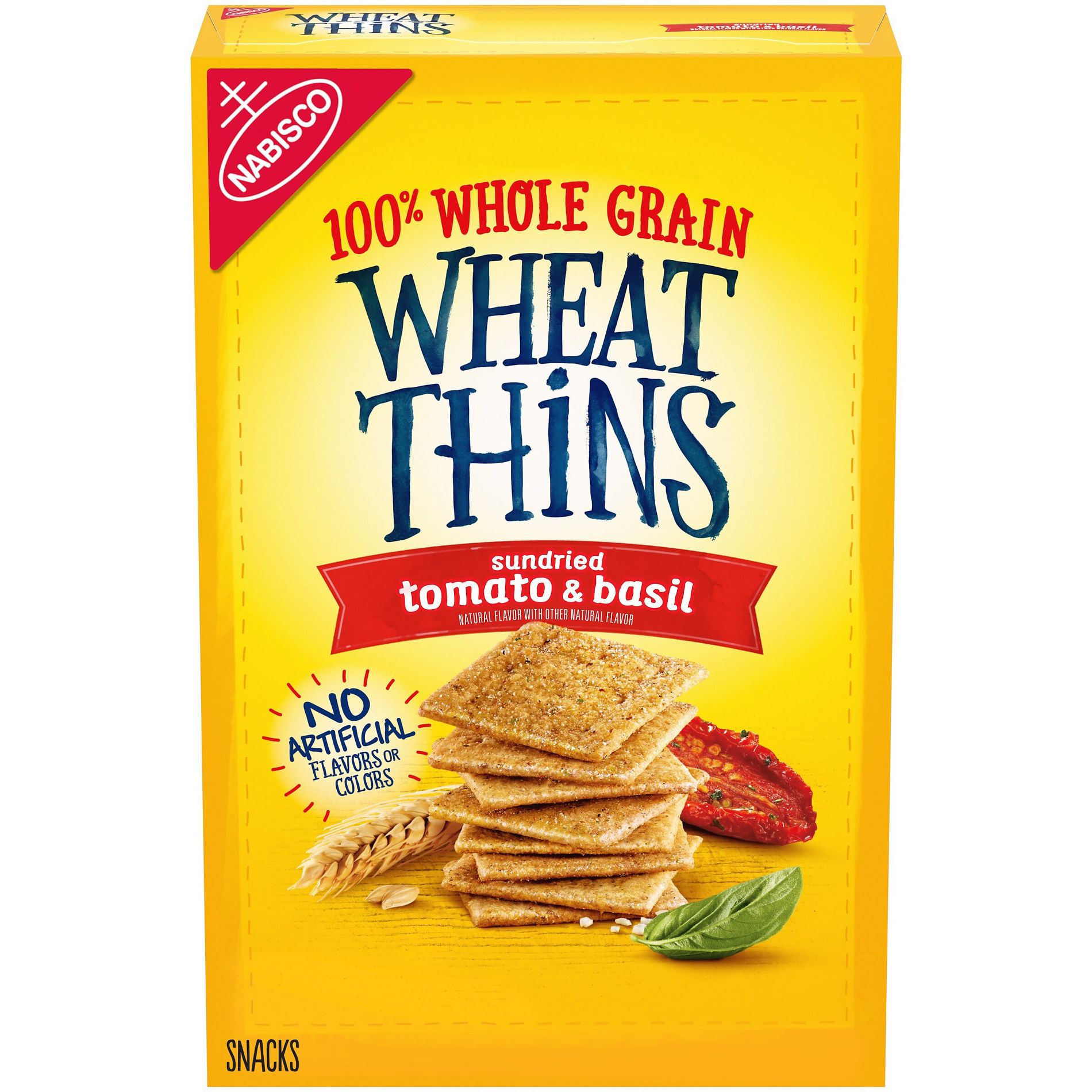 Wheat Thins Sundried Tomato & Basil Crackers - 8.5oz