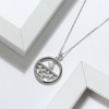Flower Window Pattern Pendant Necklace for Women Cz Simulated Pearl Ginger Lyne Collection - 3 of 4
