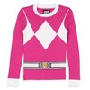Power Rangers Toddler Boys' Red Ranger Character Costume Sleep Pajama Set Red - 2 of 4