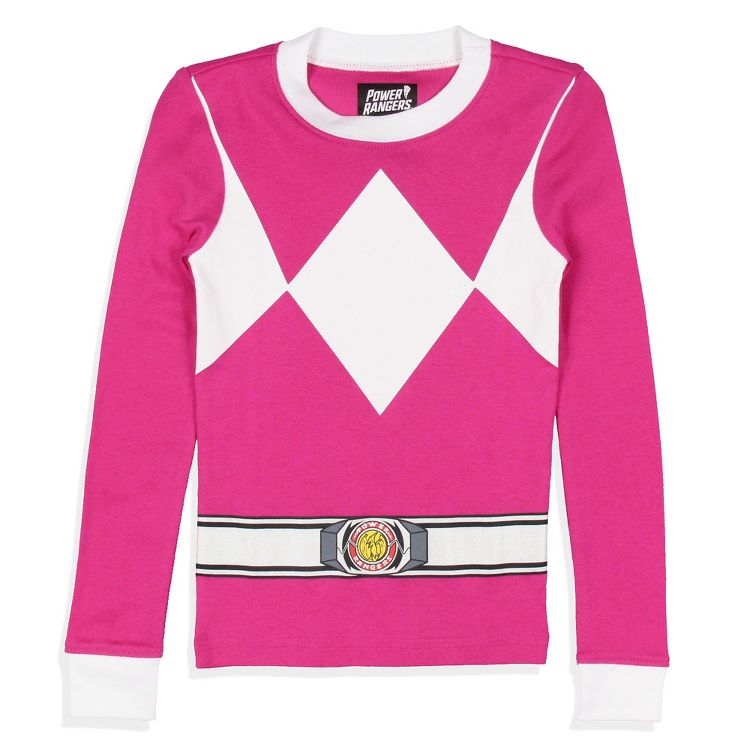 Intimo Power Rangers Toddler Girls' Pink Ranger Character Costume Sleep ...