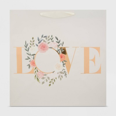 Love Shapes X-small Wedding Gift Bag - Spritz™ : Target