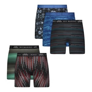 Mio Marino – Premium Cotton Men's Boxers, 5-Pack – Breathable Moisture Wicking Briefs for Comfort –  Skin Fit – Sexy Patterns - 1 of 3