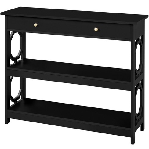 Target black on sale entry table