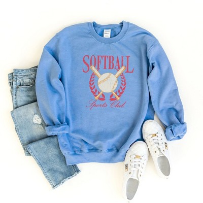 Simply Sage Market Women's Graphic Sweatshirt Softball Sports Club