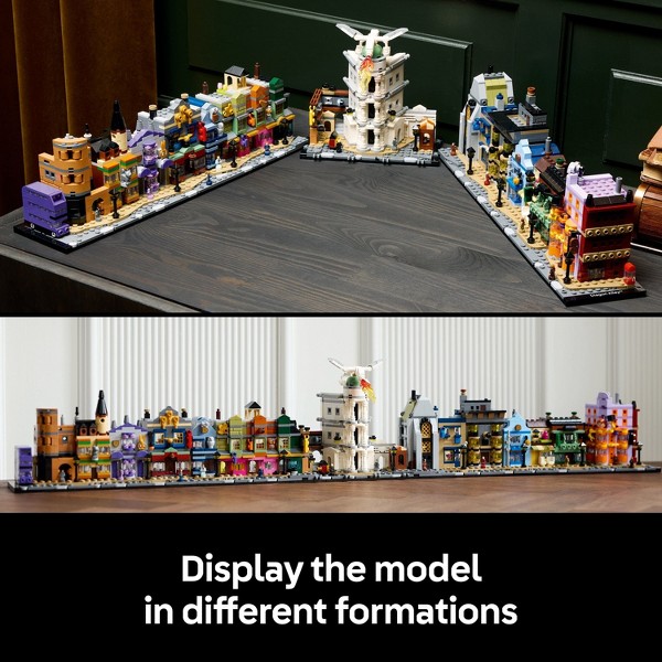 LEGO Harry Potter Callejón Diagon Tiendas de Magia Set de Construcción Coleccionable 76444 4