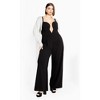 Women's Plus Size Belle Metallic Bolero - silver | CITY CHIC - 3 of 4