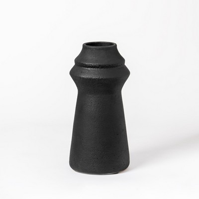 MH London Poker Terracotta Vase with Tiered Details