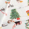 Great Bay Home Velvet Plush Fleece Holiday Printed Warm and Cozy Bed Blanket - 2 of 4