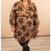 Women's Long Sleeve Midi Dress - Mikarose - 3 of 4