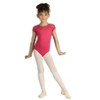 Girl's Leotard Danz N Motion Nicolette 23107C Lace Cap Sleeve and V Back - 2 of 4