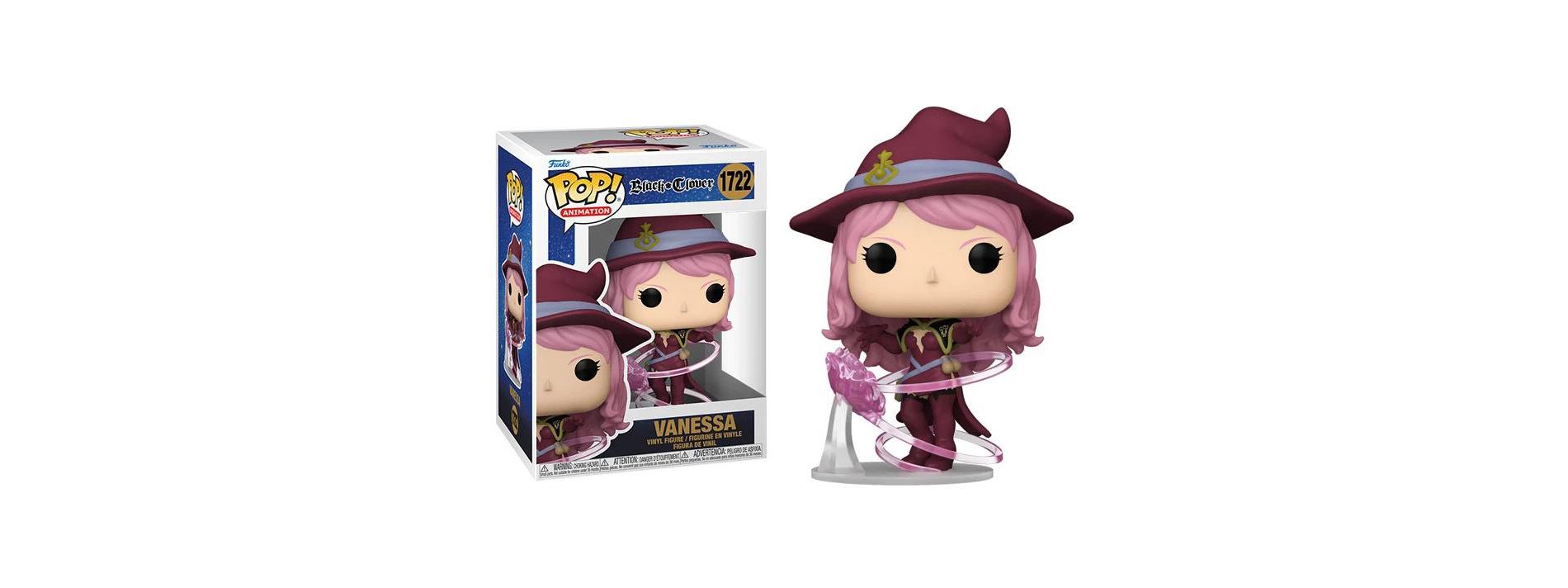 Funko POP! Animation: Black Clover - Vanessa Enoteca - Vinyl Figure #1722 #80297