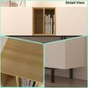 NicBex TV Stands for 80 inch TV,Entertainment Center with Big Storage Cabinets ,TV Console for Living Room, Bedroom, Home,White - 4 of 4