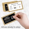 Big Dot of Happiness Adult Happy Birthday - Gold - Birthday Party Game Scratch Off Cards - 22 Count - 2 of 4