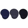 Compucessory Gel Mouse Pad Wrist Rest 9"x10"x1" Gray 45163 - 2 of 2