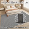 COZONY Area Rug Runner Mat Carpet, Machine Washable Stain Resistant Abstract Design Indoor Carpet - 4 of 4