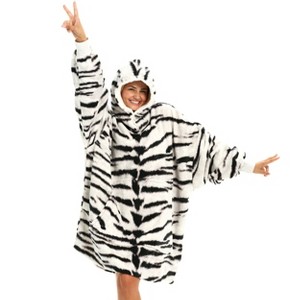 ADR Adult Wearable Blanket, Sweater Hoodie, Blanket with Sleeves for Men & Women Oversized Sweatshirt - 1 of 3
