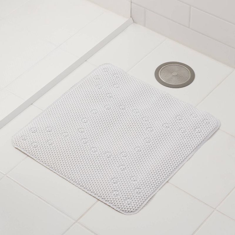 PVC/Cushion Shower Stall Mat White - Room Essentials&#8482;, 4 of 7
