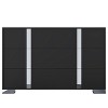 ModernLuxe 6-Drawer Dresser, Wood Chest of Drawers with Metal Handle, Mirrored Storage Cabinet for Bedroom - 4 of 4