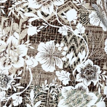 new khaki floral patchwork