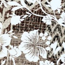 new khaki floral patchwork