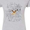 Women's - Pokémon - Eevee Group Fitted Graphic T-Shirt - 2 of 3
