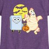 Girls' - SpongeBob SquarePants - Patrick Trick Or Treating Fitted Short Sleeve Graphic T-Shirt - 2 of 4