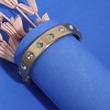 SOHI Women's California Gold Crystal Band Bracelet - 2 of 4
