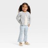 Toddler Girls' Ribbed Flare Leggings - Cat & Jack™ - 3 of 3