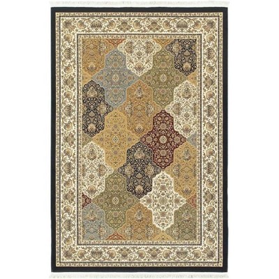 Oriental Weavers Masterpiece 1331X Navy/ Multi Indoor Area Rug - 2'3" x 10'