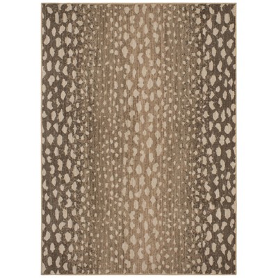 Elderberry Snake Skin Print Woven Rug Gray - Threshold™