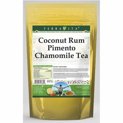 TerraVita Coconut Rum Pimento Chamomile Tea (50 tea bags, ZIN: 538081, 1-Pack)