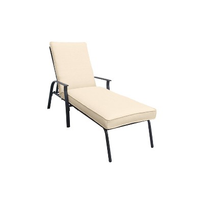 Harrington Cushion Chaise - Neutral - Apollo Outdoor