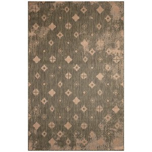 Liora Manne Carmel  Indoor/Outdoor Rug  Green.. - 1 of 4