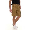 Canada Weather Gear Men’s Belted Cargo Shorts – Lightweight Cotton Stretch Fabric, Classic Fit with Multiple Pockets - 4 of 4