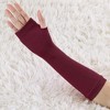 Allegra K Classic Fashion Stretch Fingerless Arm Warmmer Oversleeve - 2 of 4