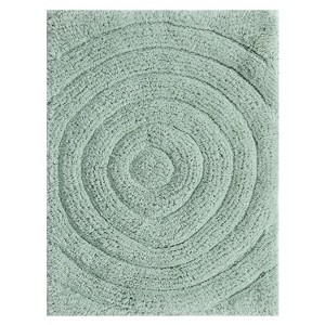Knightsbridge Echo 220 GSF Non Skid Back Bath Rug 24 x 40 - Sage - 1 of 3