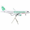 Airbus A320neo Commercial Aircraft "Transavia Airlines" White w/Green "Gemini 200" 1/200 Diecast Model Airplane by GeminiJets - 3 of 3
