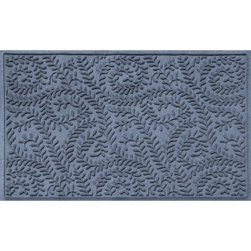 Aqua Shield Diamonds Doormat, 2' x 3', Dark Brown