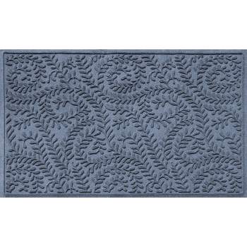 2'x3' Aqua Shield Diamonds Indoor/Outdoor Doormat Bluestone - Bungalow Flooring