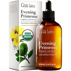 Gya Labs Evening Primrose Oil - 3.4 Fl Oz - Provides Deep Hydration for Skin - 1 of 1