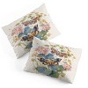 Deny Designs Twin/Twin Extra Long Clara McAllister Geranium Moths Duvet and Sham Set - 4 of 4