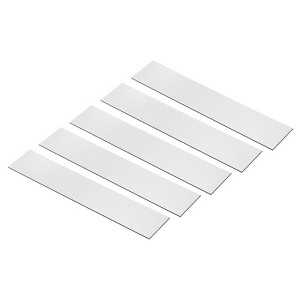 Unique Bargains DIY Laser Printing Personalized Office Blank Engraving Name Plates 5 Pcs - 1 of 4