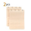 INSPIRE CHIC Women's Elastic Bra Hook Strap Extensions 3 Rows 2 Pcs - 2 of 4