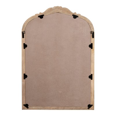 Arendahl Natural Wood 24"x36" Arch Vanity Mirror