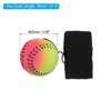 Unique Bargains Rubber Rebound Sports Wrist Ball with String for Exercise 16 Pcs Mixed Colors - 2 of 4