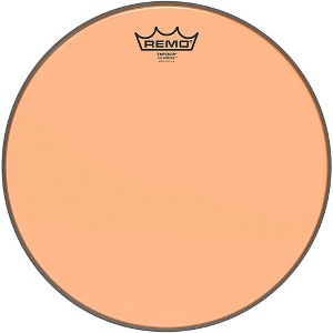 Remo Emperor Colortone Orange Drum Head - 1 of 2