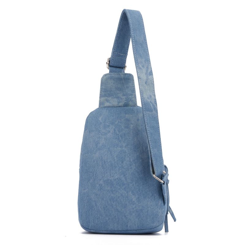 Olivia Miller -Women's-Sling Bag - Denim Blue  - BLUE/ DENIM, 2 of 8