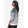 Jessica London Stretch Cotton Boatneck Tunic - 4 of 4